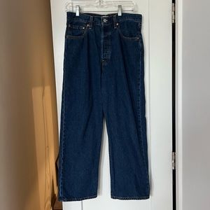 Levi’s ribcage jeans dark noe wash 30x27